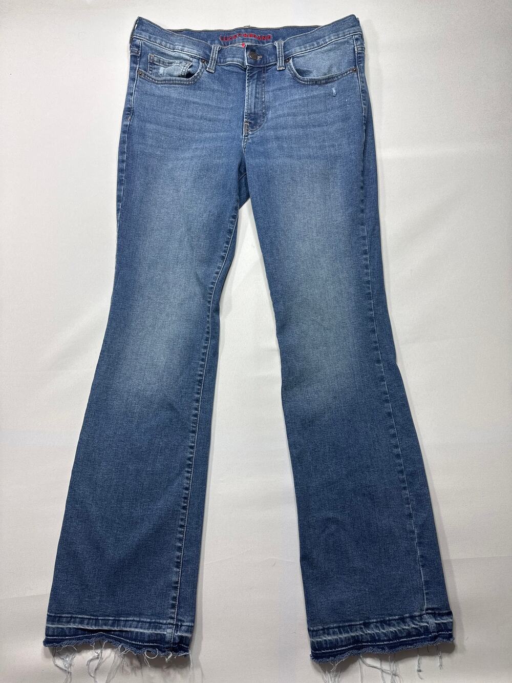 Lucky Brand Women's Sweet Mid Rise Bootcut Blue Jeans - Size 12/31 (32x32)